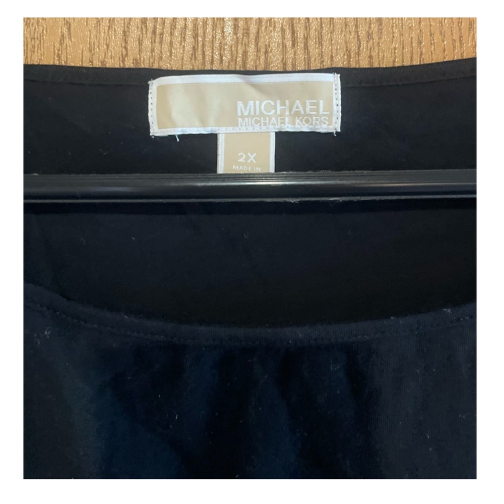 NWOT MICHAEL KORS CINCHED ZIPPER TOP!